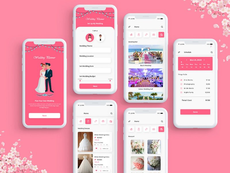 Wedding Planning Mobile App